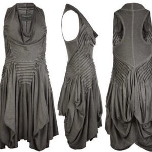 Allsaints Tilly Dress US Size 2 UK 6 Stretchy Grey